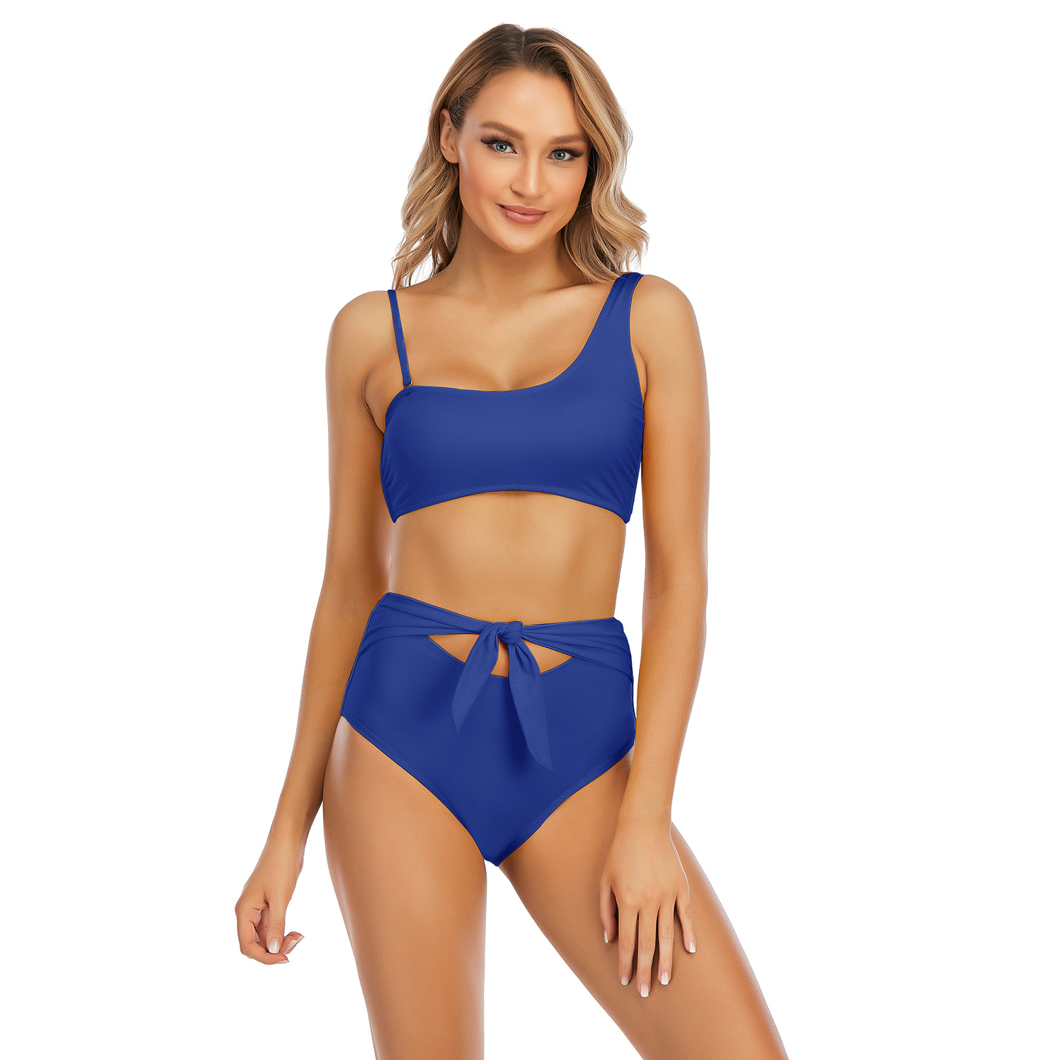 High Waist Bikini Backless Swimsuit B081