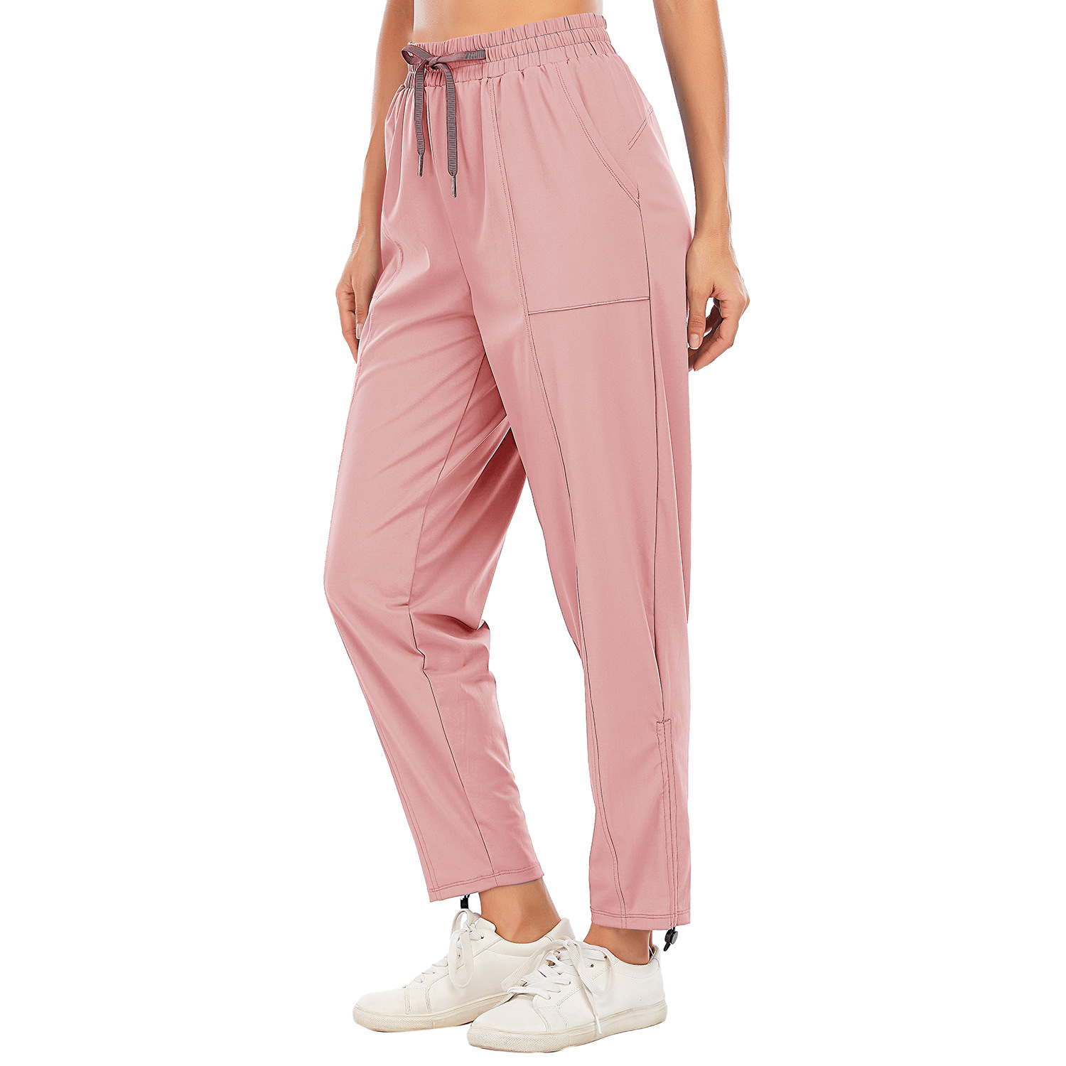 High Waist Elastic Fit Fit Fitness Pants B133