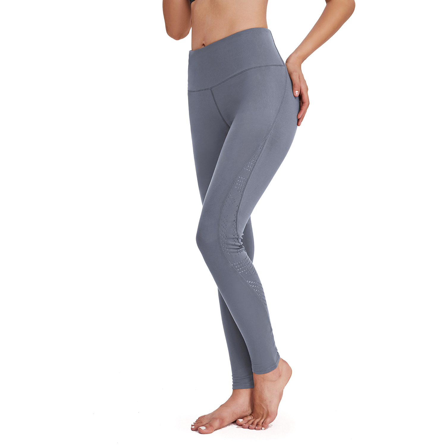 Naked high waist fitness pants Outdoor casual leggings B135