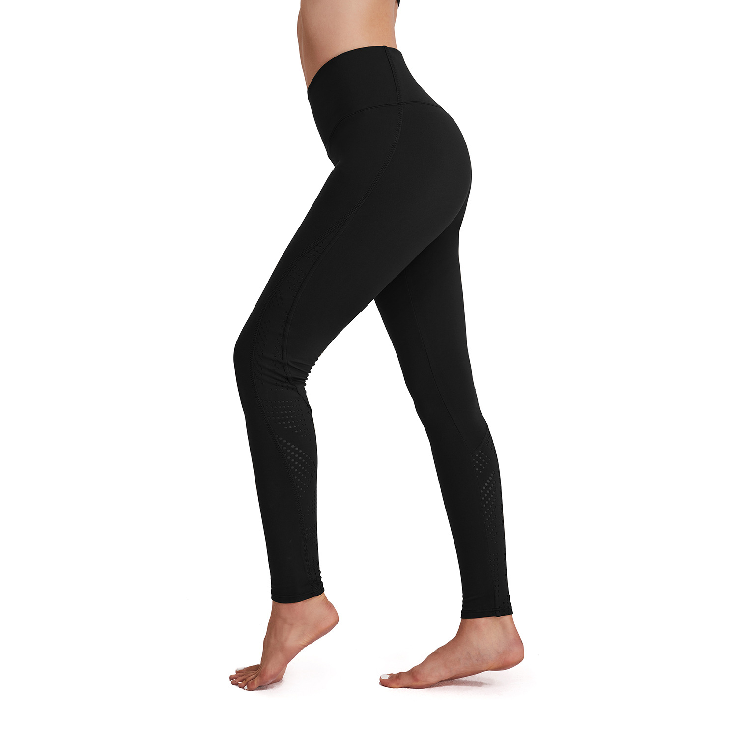 Naked high waist fitness pants Outdoor casual leggings B135