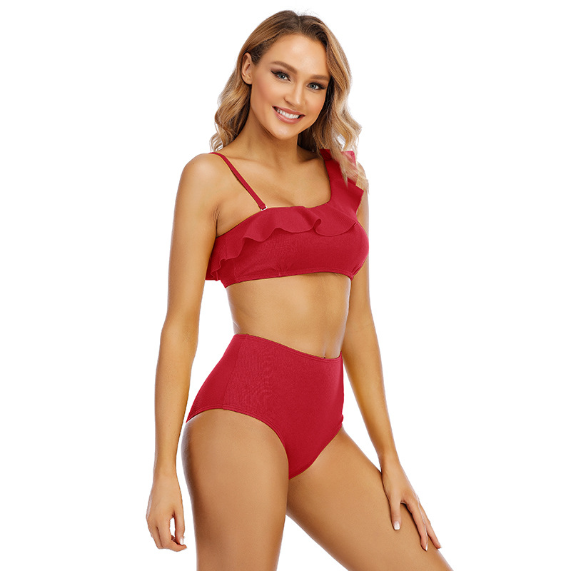 Ruffle Bikini Ladies Sexy Swimsuit B089