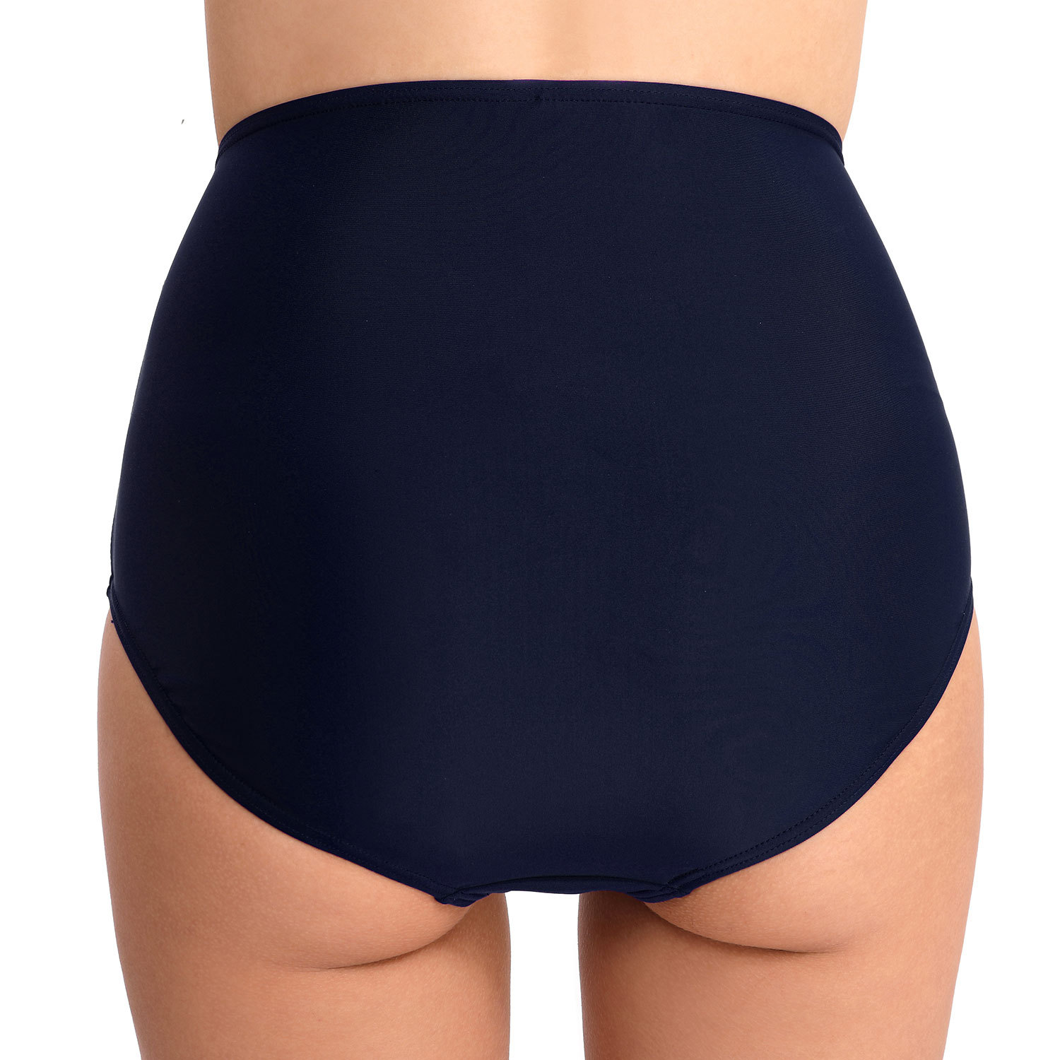 Women's belly control high waist swimming briefs B112