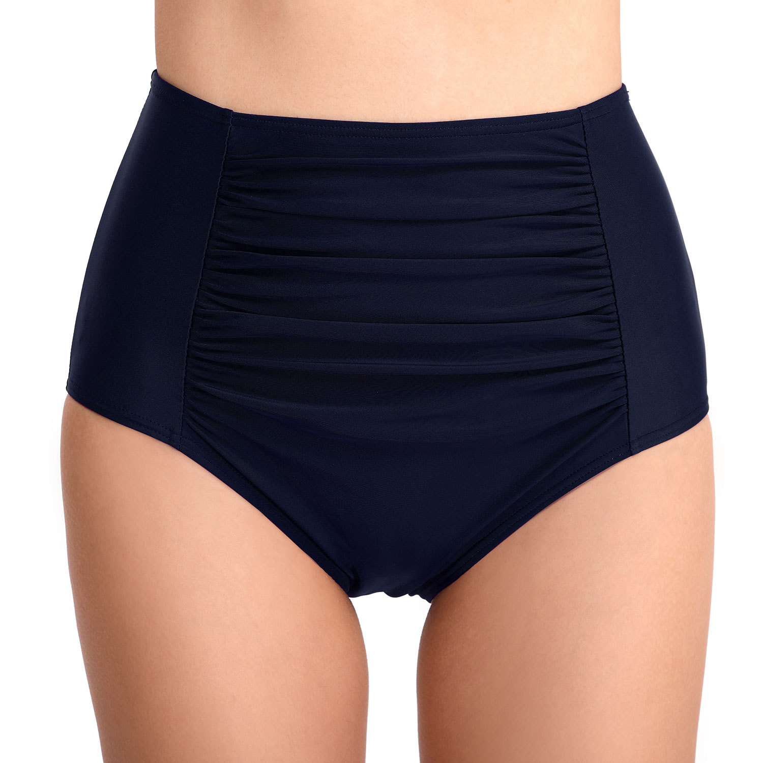 Women's belly control high waist swimming briefs B112