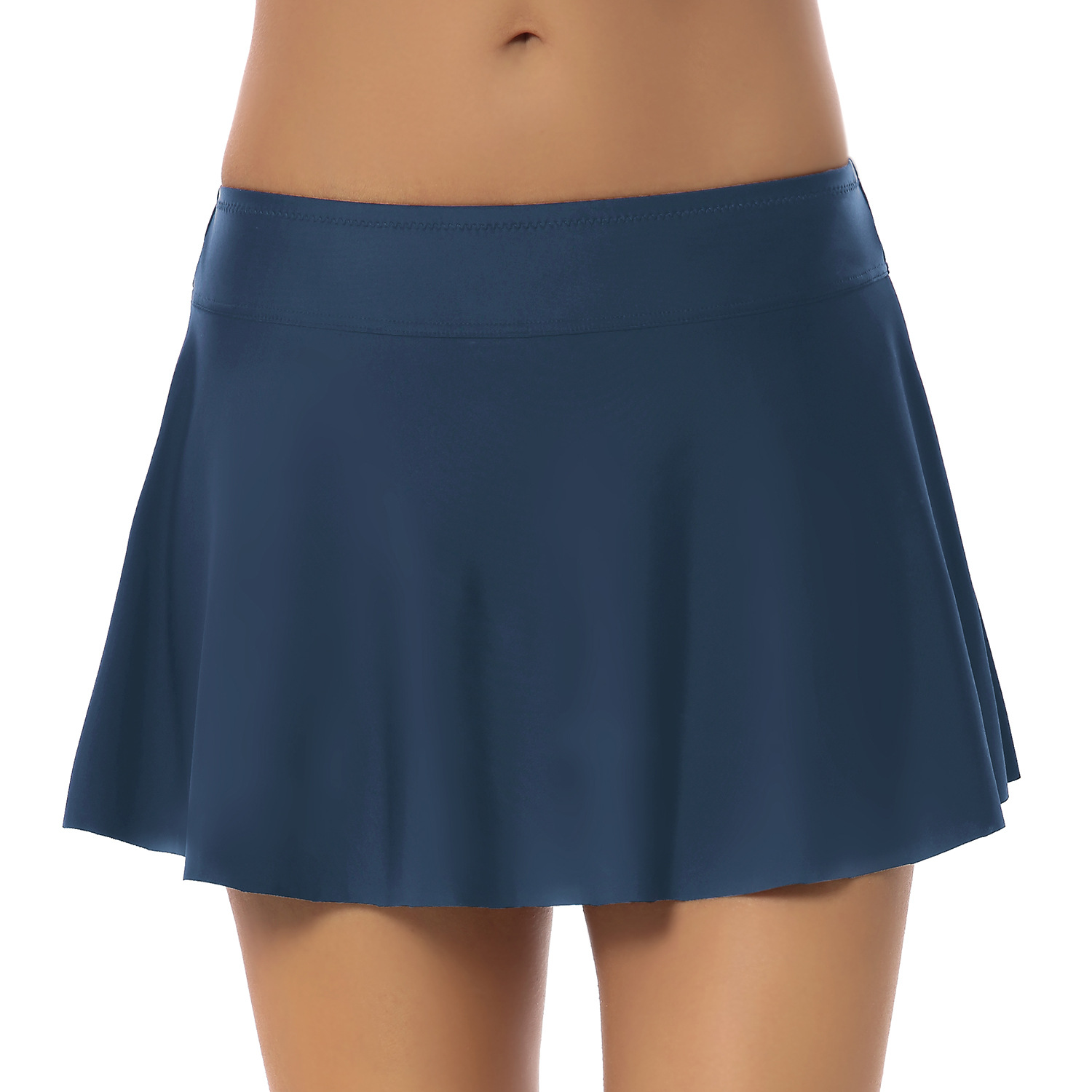 Women's Swimwear Solid Color Simple Swim Trunks Swim Skirt B114