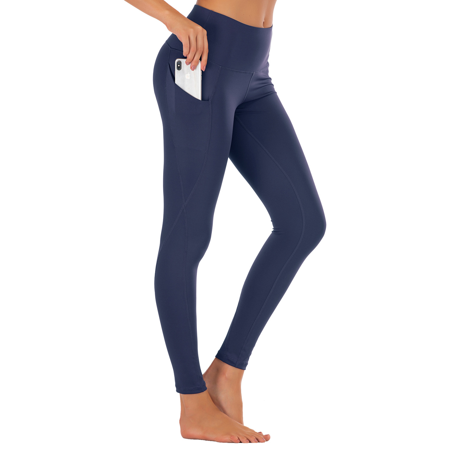 Peach buttock slim yoga clothes nude pants B141