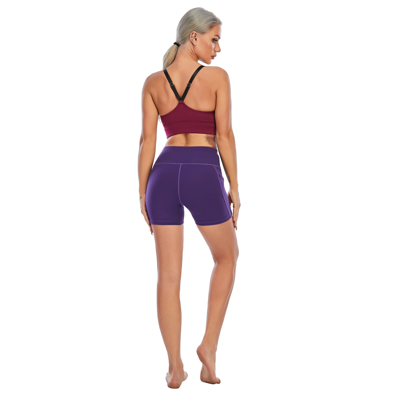Running breathable exercise buttock lifting B143