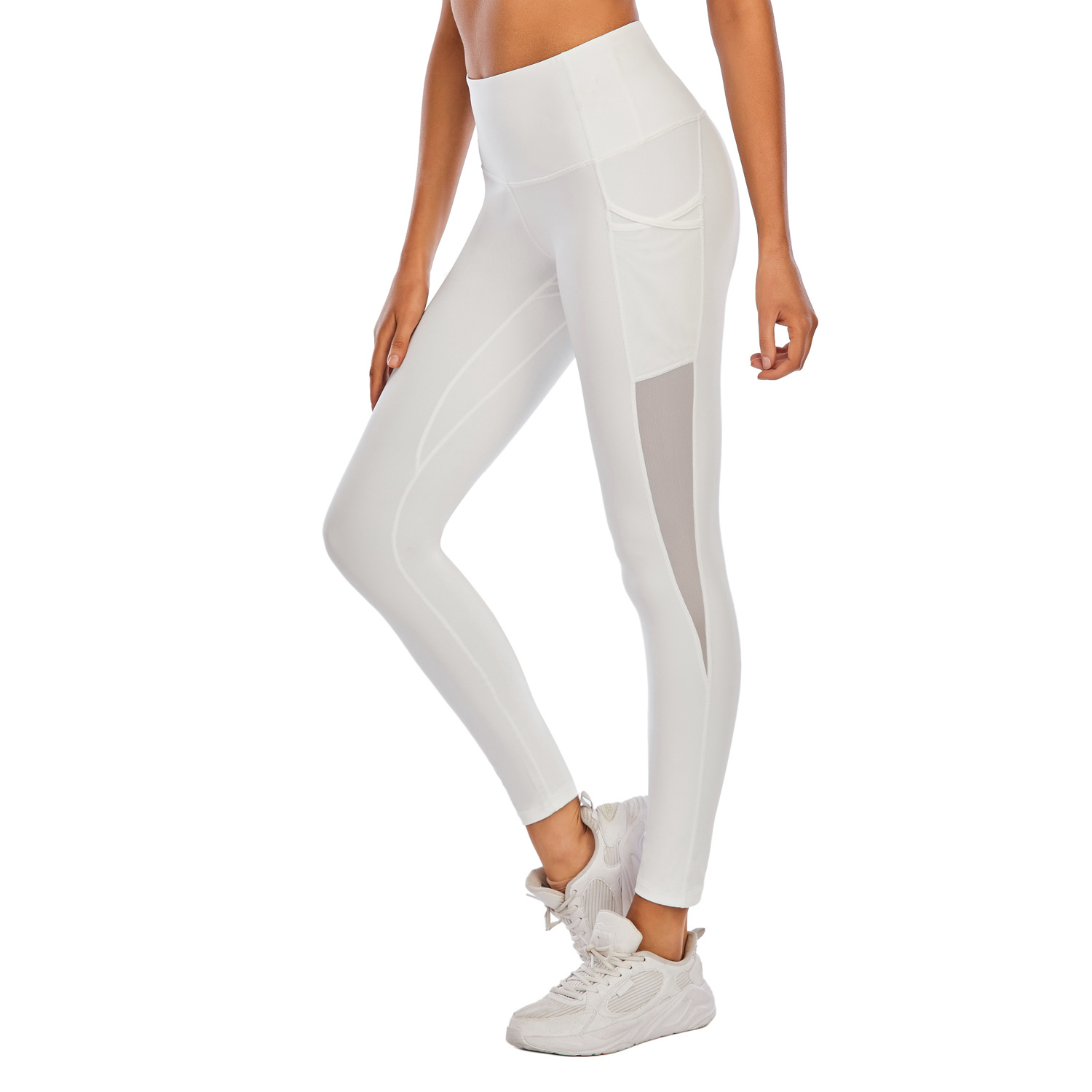 Yoga pants nude sense skin-friendly fitness pants women B156